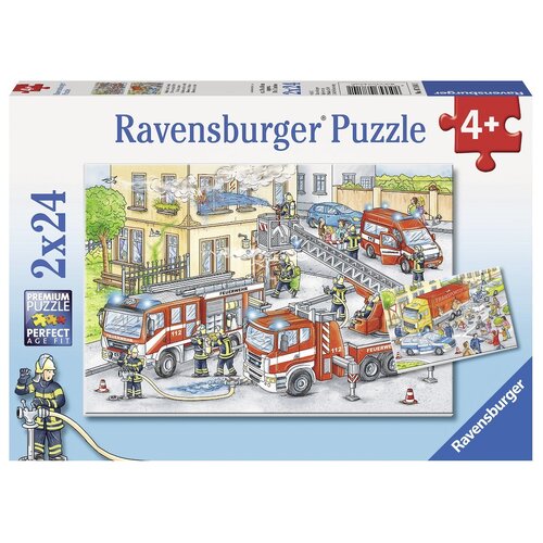 Ravensburger - Heroes in Action Puzzle 2x24pc 