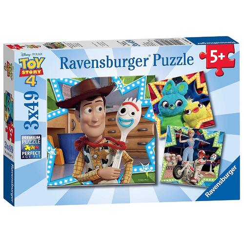 Ravensburger - Disney Toy Story 4 Puzzle 3x49pc