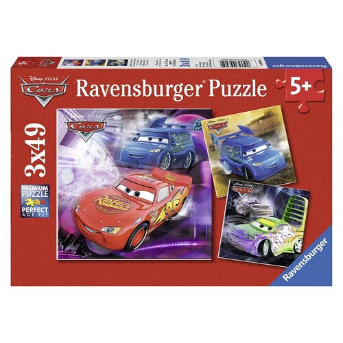 Ravensburger - Disney Cars Puzzle 3x49pc 