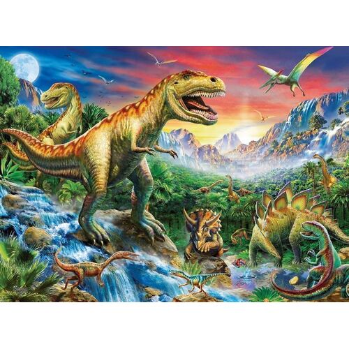 Ravensburger - Time of the Dinosaurs Puzzle 100pc