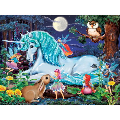 Ravensburger - Unicorns World Puzzle 100pc