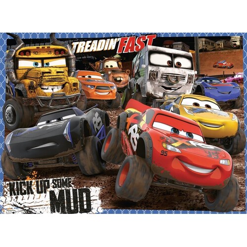 Ravensburger - Disney Cars Mudders Puzzle 100pc