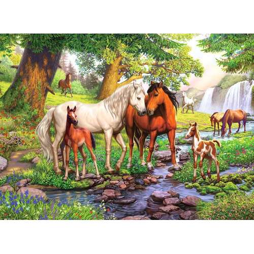 Ravensburger - Horses by the Stream Puzzle 300pc