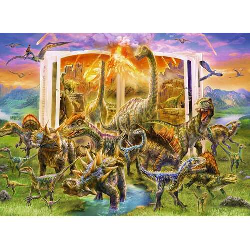 Ravensburger - Dino Dictionary Puzzle 300pc
