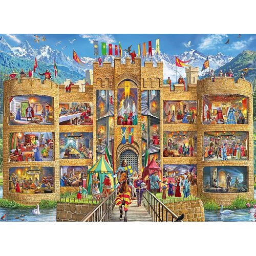 Ravensburger - Cutaway Castle Puzzle 150pc