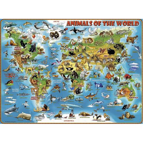 Ravensburger - Animals of the World Puzzle 300pc