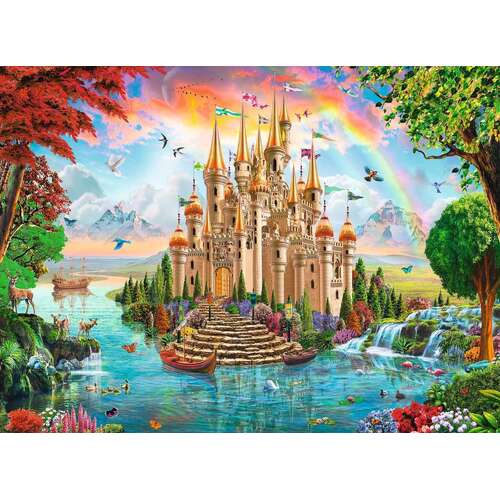 Ravensburger - Fairy Castle Puzzle 100pc