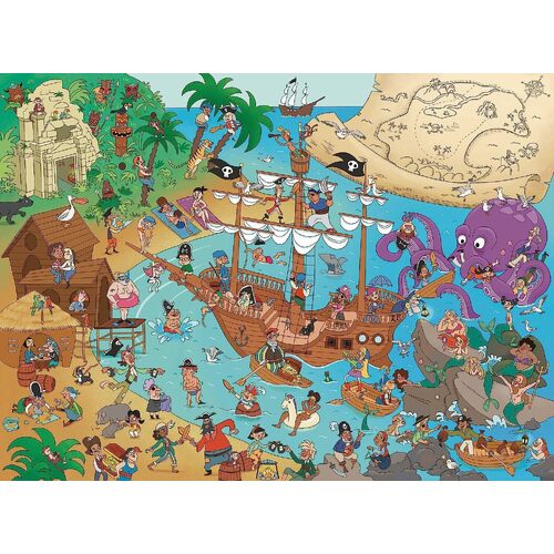 Ravensburger - Pirate Island Puzzle 150pc