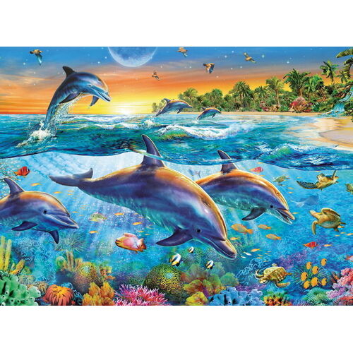 Ravensburger - Dolphin Cove Puzzle 500pc
