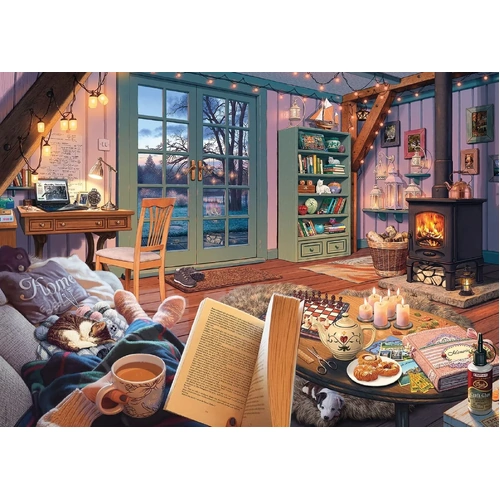 Ravensburger - Cozy Retreat Large Format Puzzle 500pc
