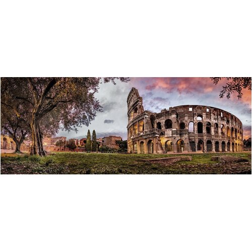 Ravensburger - Sunset Colosseum Panorama Puzzle 1000pc 
