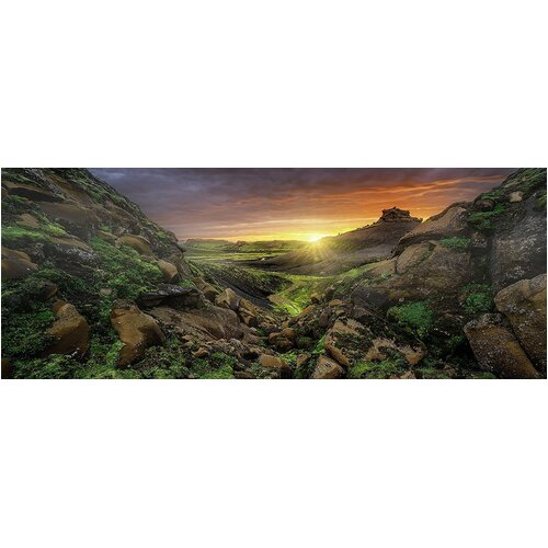 Ravensburger - Sun over Iceland Panorama Puzzle 1000pc 