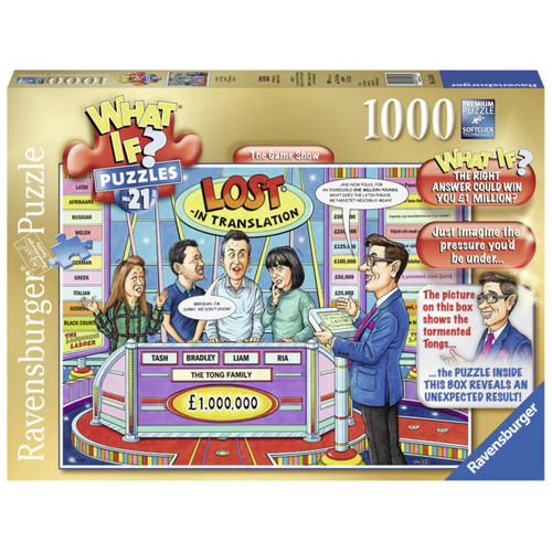 Ravensburger - WHAT IF? No 21 The Game Show Puzzle 1000pc