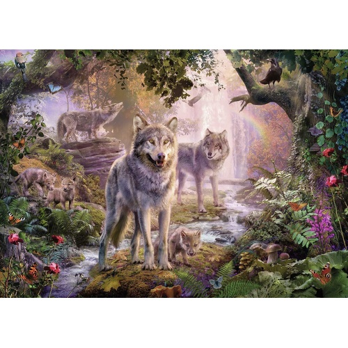 Ravensburger - Summer Wolves Puzzle 1000pc