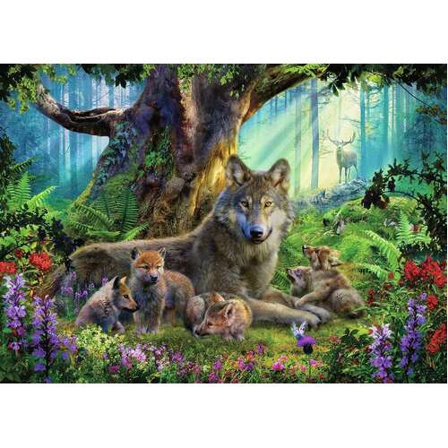 Ravensburger - Wolves in the Forest Puzzle 1000pc