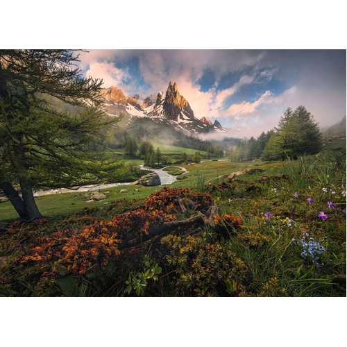 Ravensburger - Clare Valley, French Alps Puzzle 1000pc