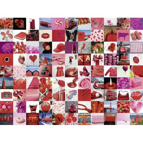 Ravensburger - 99 Beautiful Red Things Puzzle 1500pc