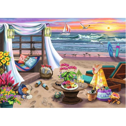 Ravensburger - Cabana Retreat Large Format Puzzle 500pc