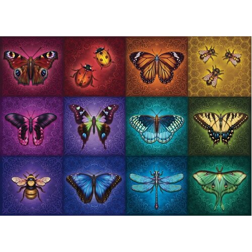 Ravensburger - Winged Things Puzzle 1000pc