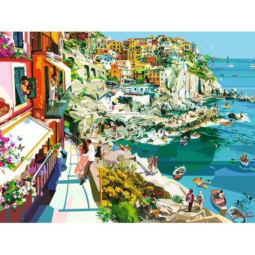  Ravensburger Cinque Terre, Italy 2000 Piece Jigsaw