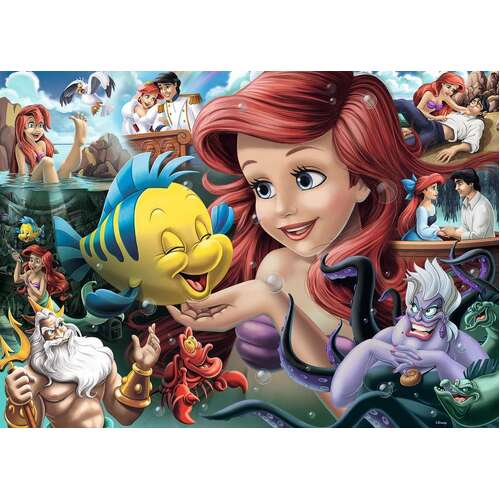 Ravensburger - Disney Heroines The Little Mermaid Puzzle 1000pc