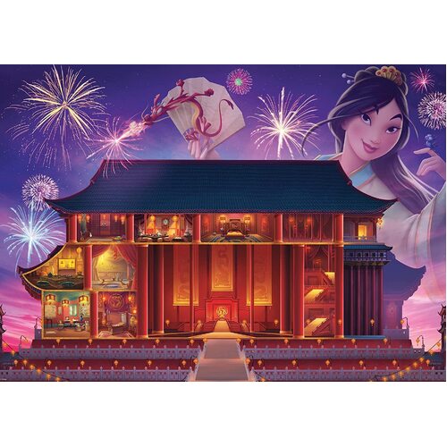 Ravensburger - Disney Castles: Mulan Puzzle 1000pc
