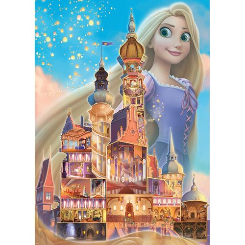 Ravensburger - Disney Castles: Rapunzel Puzzle 1000pc
