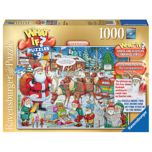 Buy Ravensburger What If? Christmas Puzzle 1000pc