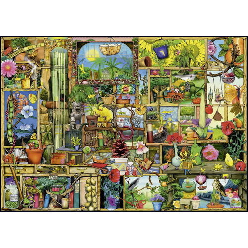 Ravensburger Colin Thompson The Gardeners Cupboard Puzzle 1000-Piece 19498