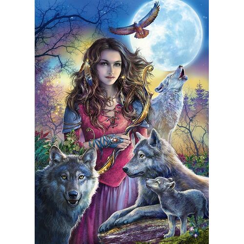 Ravensburger - Protector Of Wolves Puzzle 1000pc 