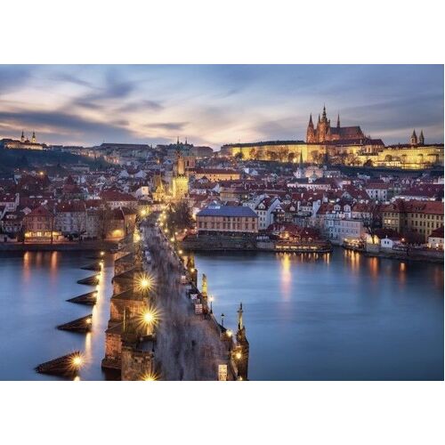 Ravensburger - Prague At Night Puzzle 1000pc 