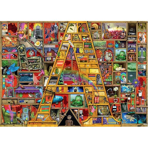 Ravensburger - Colin Thompson Awesome Alphabet A Puzzle 1000pc