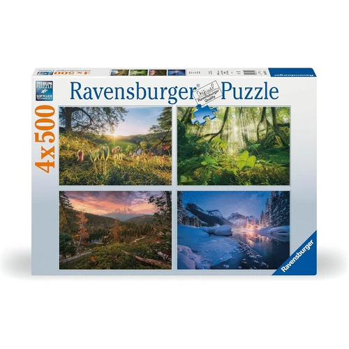 Ravensburger - Four Seasons Puzzle 4x500pc