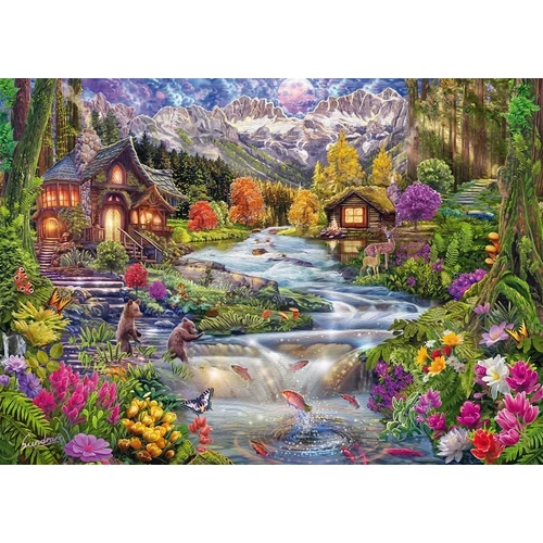 Schmidt - Mountain Stream Puzzle 2000pc