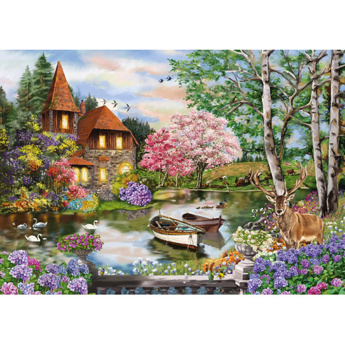 Schmidt - House on the Lake Puzzle 1000pc
