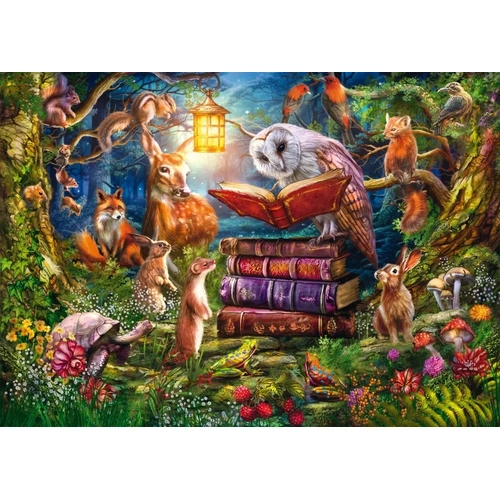 Schmidt - Woodland Evening Tales Puzzle 1000pc