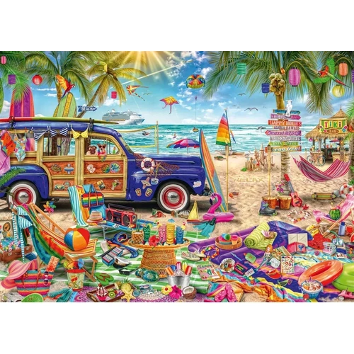 Schmidt - A Beach Full of Colour Puzzle 1000pc