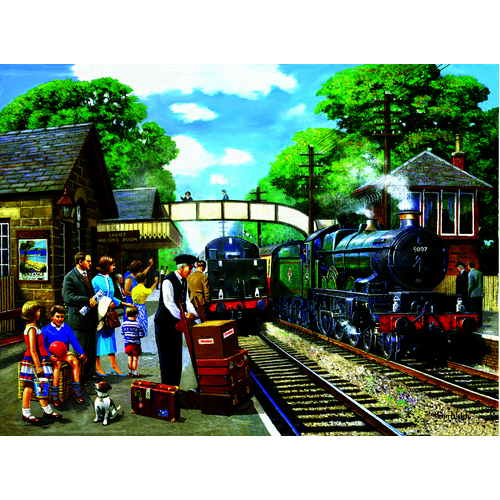 Sunsout - The Train to the Coast Puzzle 1000pc