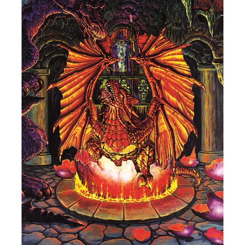Sunsout - Birth of a Fire Dragon Puzzle 1000pc