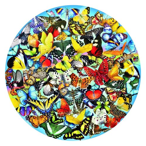 Sunsout - Butterflies in the Round Puzzle 1000pc