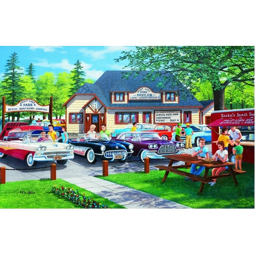 Sunsout - The Past Lane Puzzle 1000pc