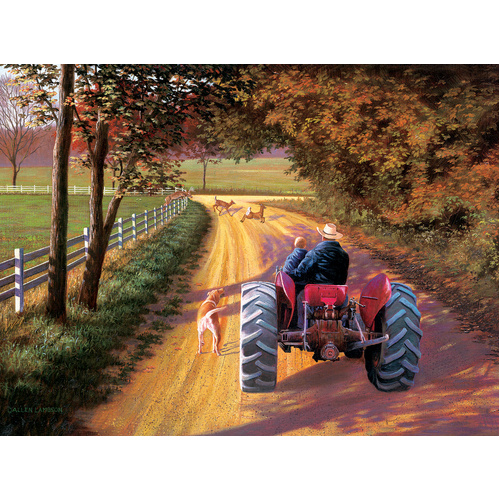 Sunsout - A Ride Down Memory Lane Puzzle 1000pc
