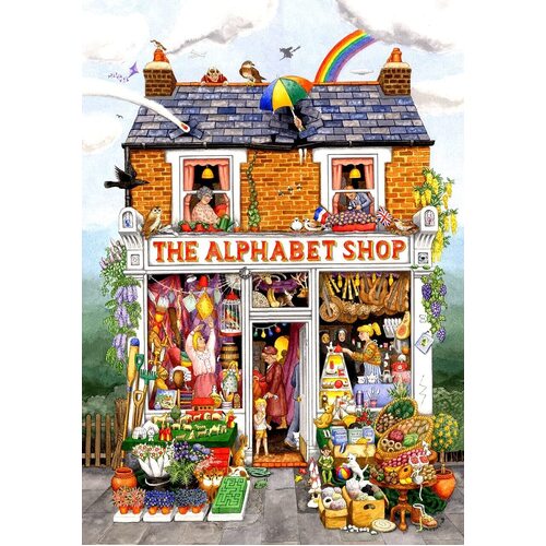 Sunsout - The Alphabet Shop Puzzle 500pc