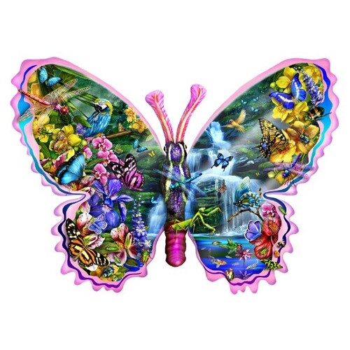 Sunsout - Butterfly Waterfall Puzzle 1000pc