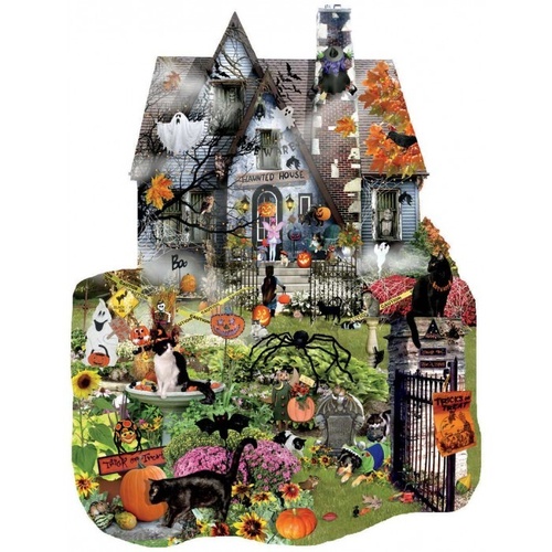 Sunsout - Spooky House Puzzle 1000pc