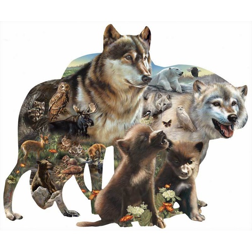Sunsout - Wolf Pack Puzzle 1000pc
