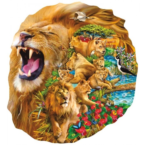 Sunsout - Lion Family Puzzle 1000pc