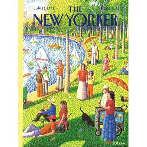 New York Puzzle Company - Sunday Afternoon in Central Park Puzzle 1000pc