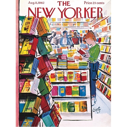 New York Puzzle Company - The Bookstore Puzzle 1000pc