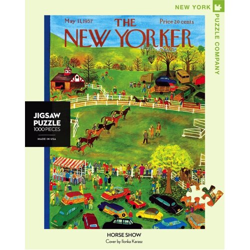 New York Puzzle Company - Horse Show Puzzle 1000pc